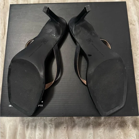 INC. Dionne Womens Faux Leather Toe Dress/Casual Ladies Sandals. - Picture 3 of 4